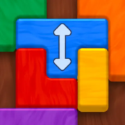 Color Wood Jam Game Logo